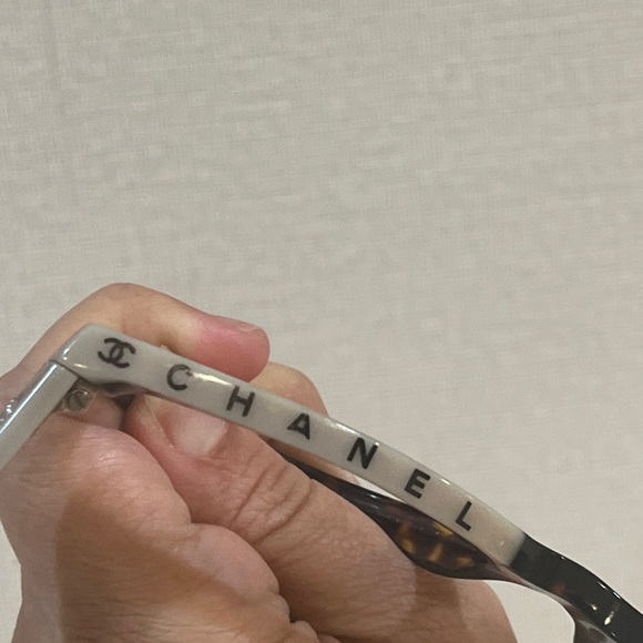 Frame Authentic CHANEL CH5414 Tortoise/Brown Gradient Lens Made In Italy - Picture 9 of 11